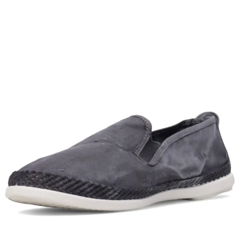 Alpargatas Lobo para hombre en color gris oscuro