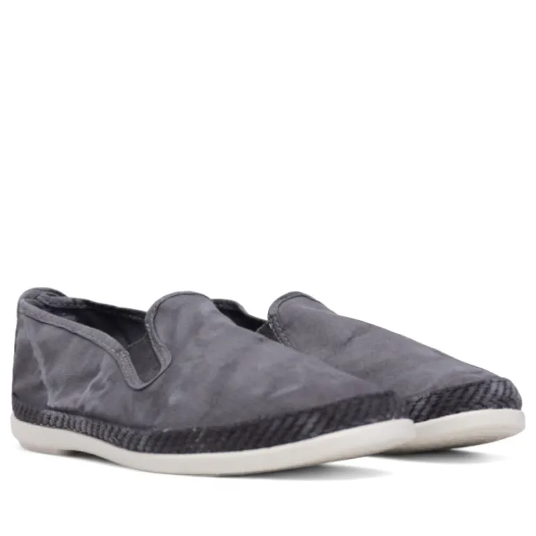 Alpargatas Lobo para hombre en color gris oscuro