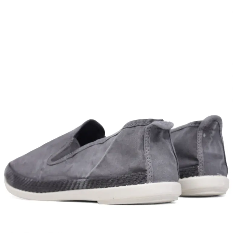 Alpargatas Lobo para hombre en color gris oscuro