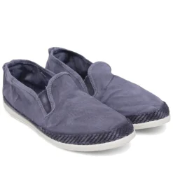 Alpargatas Lobo para hombre en color azul oscuro