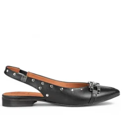 BAILARINA DESTALONADA VERO TACHAS NEGRO POPA