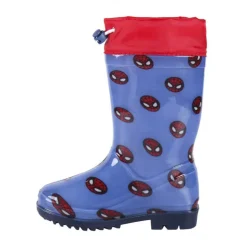 botas agua Cerda azules con partes rojas spiderman