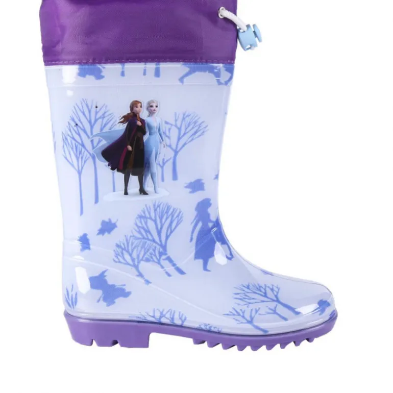 Botas agua Cerda frozen II azules con Elsa y Anna