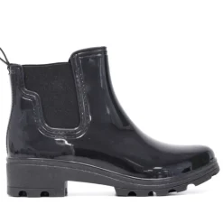 Botas agua Owel de caña baja negras