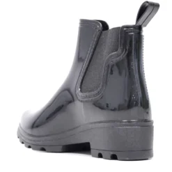 Botas agua Owel de caña baja negras