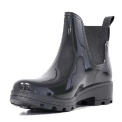 Botas agua Owel de caña baja negras