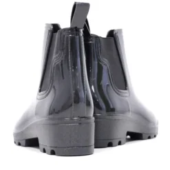 Botas agua Owel de caña baja negras