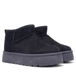 Botas australianas Cozy Platform negros