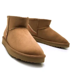 Botas australianas Mustang eira cuero estilo australiana con bordado en el talón