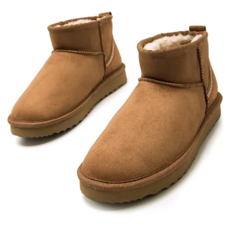 Botas australianas Mustang eira cuero estilo australiana con bordado en el talón