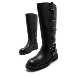 BOTAS DE MUJER MUSTANG BRUNA NEGRO 59838 58228