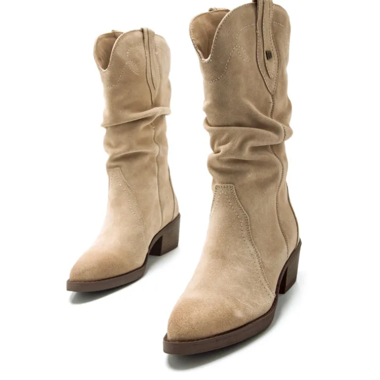 BOTAS DE MUJER MUSTANG TEO BEIGE 53894 59458