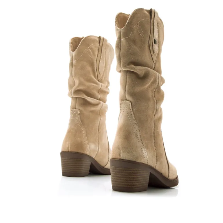 BOTAS DE MUJER MUSTANG TEO BEIGE 53894 59458