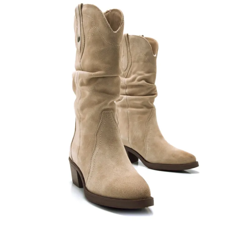 BOTAS DE MUJER MUSTANG TEO BEIGE 53894 59458