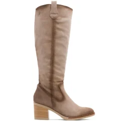 BOTAS DE PIEL ARENA CON CREMALLERA JIMAE PORRONET