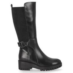 Botas planas Chika 10 Carnavales con suela track y hebilla decorativa