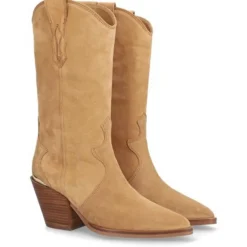 Botas tacón Alpe vermont marrones de piel