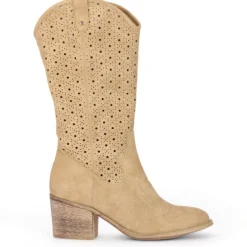 Botas tacón Chika 10 piel vegana de tacón medio