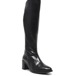 Botas tacón Redlove seraphina negras con elástico posterior