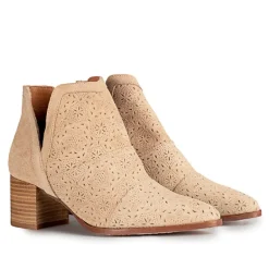 BOTIN AZAHARA GRABADO BEIGE POPA