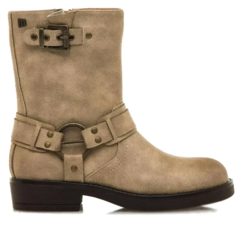 BOTINES DE MUJER MUSTANG BRUNA BEIGE 59833 59619