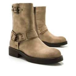 BOTINES DE MUJER MUSTANG BRUNA BEIGE 59833 59619