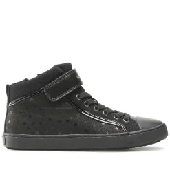 Botines Geox kalispera negras con topos