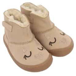 Botines Gioseppo de piel con pelo interior y carita en el empeine respetuosos levoca
