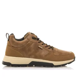 Botines Maria Mare 84452 fonix marrones con detalles en ante
