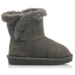 Botines MustangKids 4890BJ sky grises con pelo