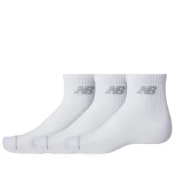 Calcetines New Balance blancos ankle pack 3