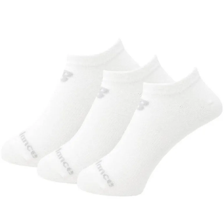 Calcetines New Balance blancos tobilleros pack 3