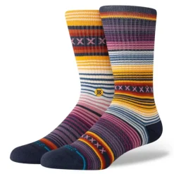 Calcetines STANCE curren crew morados