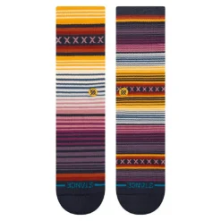 Calcetines STANCE curren crew morados