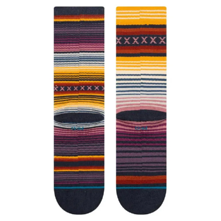 Calcetines STANCE curren crew morados