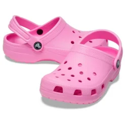 Chanclas Crocs classic k taffy pink