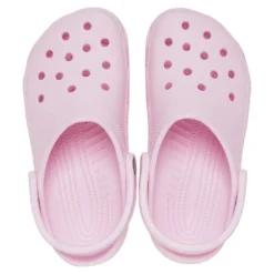 Chanclas Crocs classic u pink milk para mujer