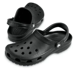 Chanclas Crocs classic u black para mujer