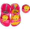 CHANCLAS DE BEBé IPANEMA LOONEY TUNES BABY PINK/NEON PINK