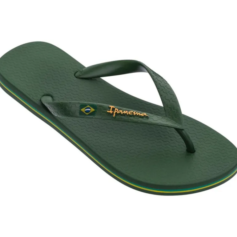 CHANCLAS DE HOMBRE IPANEMA CLAS BRASIL II AD GREEN/GREEN