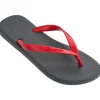 CHANCLAS DE HOMBRE IPANEMA CLASSICA MASC DARK GREY/RED