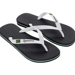 CHANCLAS DE HOMBRE IPANEMA CLAS BRASIL II AD BLACK/WHITE