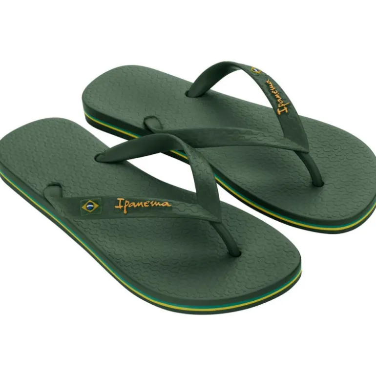 CHANCLAS DE HOMBRE IPANEMA CLAS BRASIL II AD GREEN/GREEN