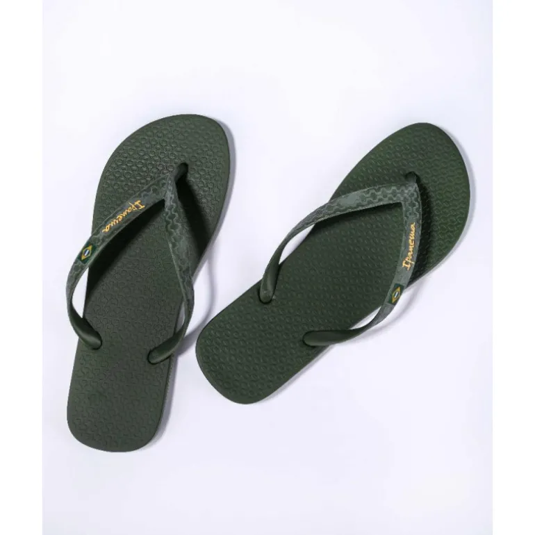 CHANCLAS DE HOMBRE IPANEMA CLAS BRASIL II AD GREEN/GREEN