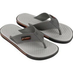 CHANCLAS DE HOMBRE RIDER SPIN THONG AD BLACK/GREY/ORANGE