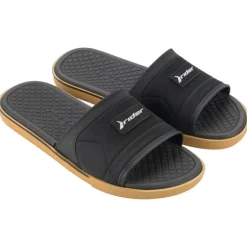 CHANCLAS DE HOMBRE RIDER SPIN SLIDE AD BEIGE/BLACK/BLACK