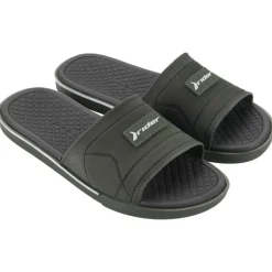CHANCLAS DE HOMBRE RIDER SPIN SLIDE AD BLACK/GREEN/WHITE