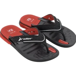 CHANCLAS DE HOMBRE RIDER R LINE PLUS IV THONG AD BLACK/RED