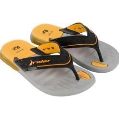 CHANCLAS DE HOMBRE RIDER R LINE PLUS IV THONG AD GREY/BLACK/YELLOW