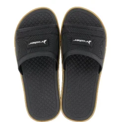 CHANCLAS DE HOMBRE RIDER SPIN SLIDE AD BEIGE/BLACK/BLACK
